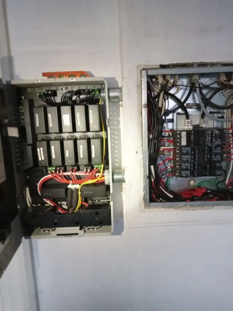 Electrical panel upgrade completed for Indoor Lighting Installation in Fort Valley